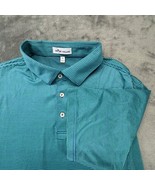 Peter Millar Polo Shirt Striped Golf Casual Short Sleeve Top XL - $34.10 CAD