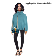 Women&#39;s Golf Clothes Size XL Black Leggings By Satva - £31.85 GBP