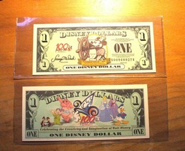 2002 Disney Dollar - STEAMBOAT WILLIE - Mint Condition - &quot;A&quot; Series - IN... - £39.18 GBP