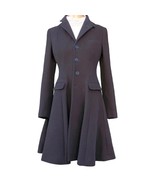 Ralph Lauren Collection Purple Label Runway Brown A Line Wool Angora Coa... - $18,810.90 MXN