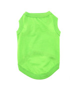 Doggie Design Flash Green100% Cotton Dog Tank Sizes XS-3XL - €8,57 EUR