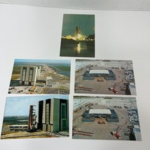 Postcard Lot of 5 JFK John Kennedy Space Center Florida Unposted - £6.77 GBP