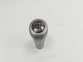 06 BMW Z4 E85 E86 #1298 Shift Knob, Manual 6 Speed Black Leather &amp; Plastic - $29.69