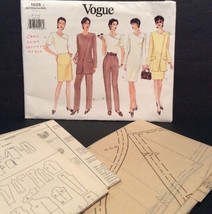 Vogue Sewing Pattern 1925 Jacket Dress Top Skirt Pants Easy 8 10 12 1980... - $18.05