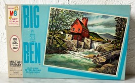 Vintage 1965 Big Ben Old Red Mill MB 1000 Piece Jigsaw Puzzle-NEW Sealed - $37.95