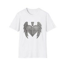 Unisex Silver Cross w/ Angel Wings T-Shirt - $29.99