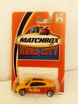 Matchbox 2002 Hero City Collection #59 Yellow Pontiac Piranha Mint On Card - $14.99