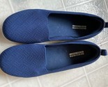 Womens sz 8 Skechers GOwalk Classic Goga Mat Blue Solid Comfort Shoes Sl... - $27.72