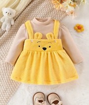 NEW Baby Girls Winnie the Pooh Shirt &amp; Dress Fleece Outfit Set - $10.39