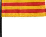 Catalonia - 4&quot;X6&quot; Stick Flag - £2.73 GBP