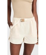 MWL Madewell Hiking Shorts Womens L Ivory Ripstop Stretch NEW - £39.55 GBP