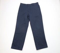 Vintage Dickies Mens 34x32 Distressed Wide Leg Work Mechanic Pants Blue AS IS - £27.20 GBP