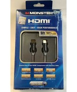 NEW Monster 121999-00 MC JHIU HD-54 V2 High Performance HDMI Cable 5ft 1... - £14.01 GBP