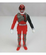 2004 Bandai Power Rangers SPD Sound Patrol Red Ranger 3.5&quot; Vinyl Figure - $19.39