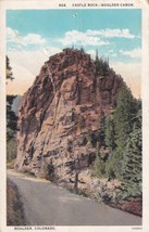 Castle Rock Boulder Canon Colorado CO Postcard D14 - £2.35 GBP