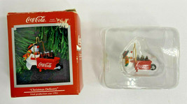 1992 Enesco Coca-Cola &quot;Christmas Delivery&quot; Ornament U72/8823 - £11.93 GBP