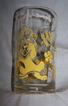 Vintage 1950s Swift Peanut Butter Glass-Wizard of Oz-Cowardly Lion - £11.06 GBP