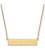 SS GP  Houston Astros Small Bar Necklace - $133.85 CAD
