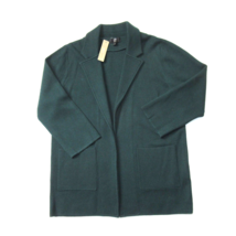 NWT J.Crew Sophie in Old Forest Green Open-Front Sweater Blazer Cardigan M - $99.00