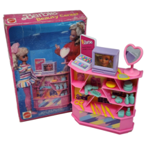 VINTAGE 1990 BARBIE BEAUTY CENTER # 7397 MAKEUP COSMETICS STAND ACCESSOR... - $52.25