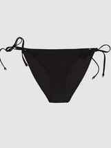 Reiss Everly Bikini Bottom in Black Gold Hardware Details $85, Sz 2, NWT! - $34.64