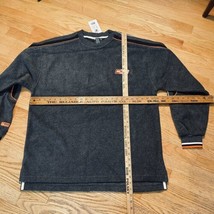 NWT Beverly Hills Polo Club Men&#39;s Cardigan Sweater XL Fleece Jacket Gray - £17.64 GBP