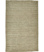 5&#39; X 8&#39; Tan And Gray Hand Woven Area Rug - £44.75 GBP+