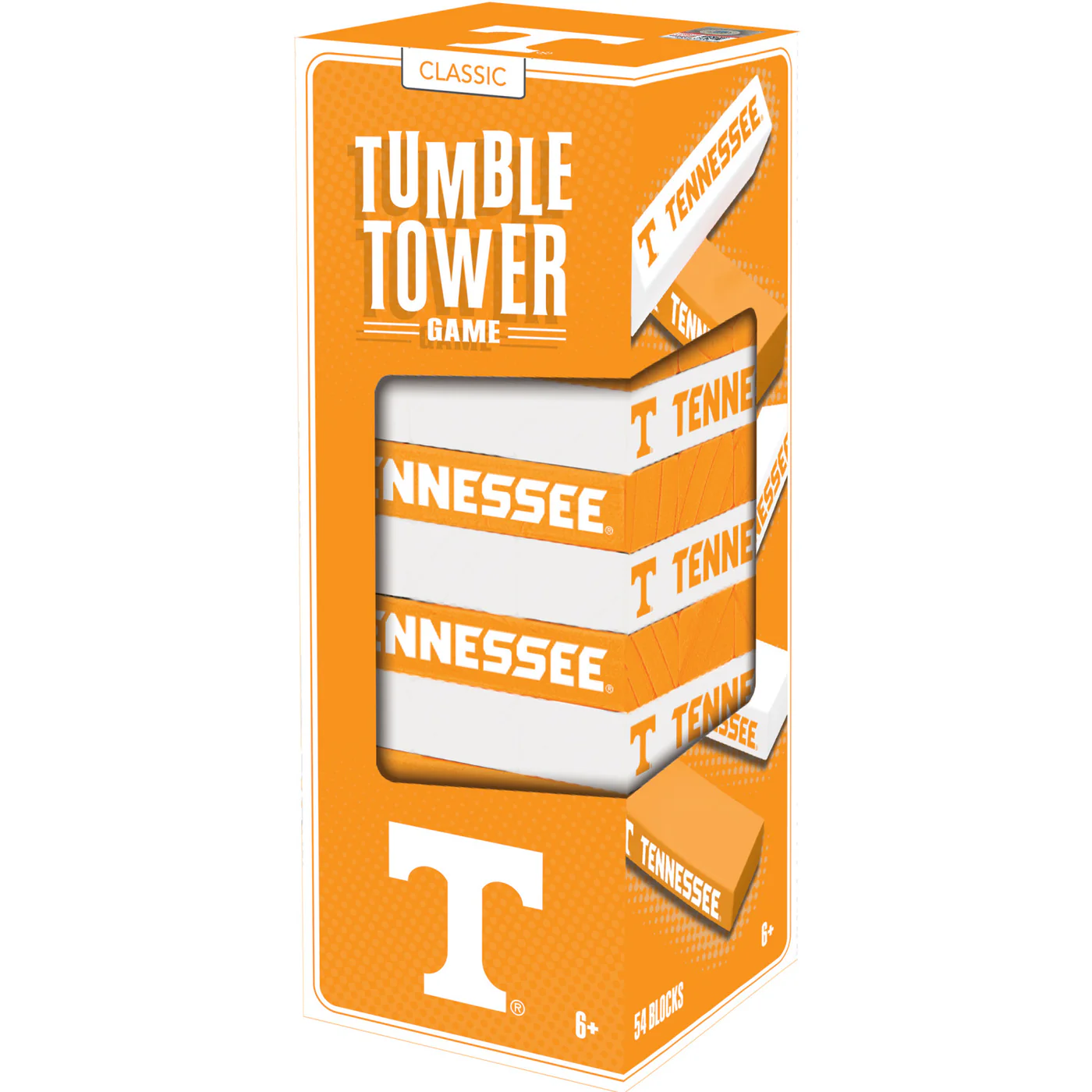 Tennessee Volunteers Wood Tumble Tower Game by Masterpieces - $29.99