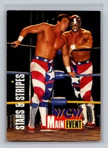 Stars &amp; Stripes #38 1995 Cardz WCW Main Event WWE - £1.80 GBP