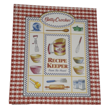 Betty Crocker Recipe Keeper From the Heart Recipe Binder Hard Cover Spiral Bound - £11.24 GBP