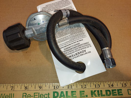 23DD82 PROPANE REGULATOR, 20&quot; HOSE, VERY GOOD CONDITION - £7.54 GBP