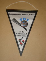 Valenciana Baseball Softball Federation - Pennant Flag Banner - Valencia - Spain - £4.99 GBP