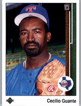 1989 Upper Deck 576 Cecilio Guante  Texas Rangers - $0.99