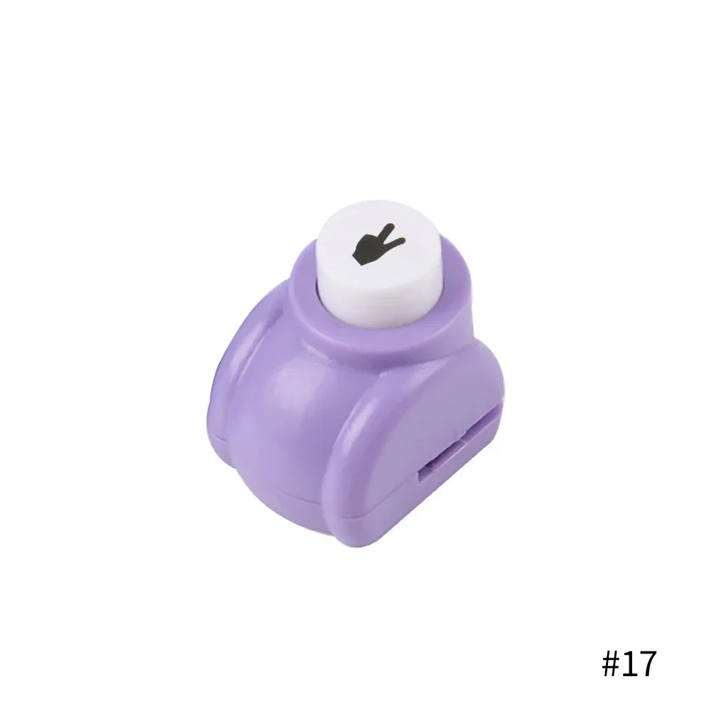 24 Puncher Shape Mini Scrapbook Punches Handmade Cutter Card Craft Hole -17 - $3.22