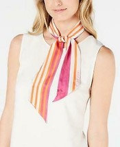 Calvin Klein Silk Striped Scarf - £15.81 GBP