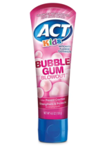 ACT Kids Anticavity Fluoride Toothpaste Bubble Gum Blowout 4.6oz - £26.06 GBP