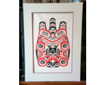 1973 Bill Reid  Haida GRIZZLY Silkscreen Print Pencil Signed  &amp; Numbered... - $1,899.00
