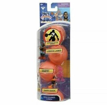 Space Jam A New Legacy 4 Pack 2&quot; LeBron James Daffy Duck Lola &amp; 1 Mystery Figure - £35.10 GBP