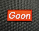 Goon Woven Uniform Morale Patch NVGs OAF Tactical Cap Operator Hook Loop - £5.85 GBP