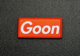 Goon Woven Uniform Morale Patch NVGs OAF Tactical Cap Operator Hook Loop - $7.48