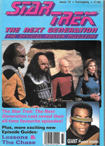 Star Trek: The Next Generation Poster Magazine #73, UK Release 1994 NEW UNREAD - £2.76 GBP