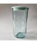 Starbucks Recycled Glass Mint Triangle Bottom Cold Cup Tumbler 16 oz Grande - €20,88 EUR