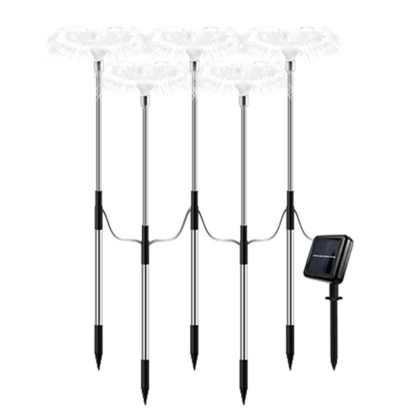 Solar Led Jellyfish Lawn Lamp Outdoor scape Decoration Lights String 20/30CM Atm - £209.41 GBP