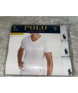 POLO RALPH LAUREN Mens  Classic Fit V-Neck Logo T-Shirt 3 Pack Multi Col... - $51.79 CAD