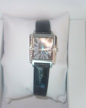 Yonger and Bresson Ligne Sport Chic Rectangle Crystal Watch DCC 1517/01 new - $176.44