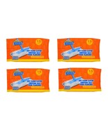 Lot 4 Scrub Buddies Dry Floor Cloths Refill Swiffer Sweeper 15 Per Pack ... - $18.80