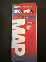 Rand McNally Maps Greenville South Carolina Street Map - $6.00