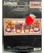 1996 Janlynn Counted Cross Stitch Bloom Where You Are Planted*NEW* ff1 - $257.64 MXN