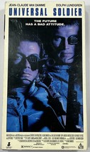 Universal Soldier VHS Tape 1992  Sci-Fi Jean-Claude Van Damme Carolco Ho... - £5.43 GBP