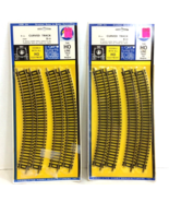 AHM 4 Pieces Curved Track HO Line #25604 per Package Lot 2 New in Package b - $6.75 CAD